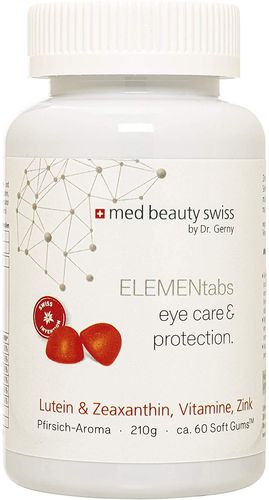 Med Beauty ELEMENtabs eye & protection 60 Gums, 210 g